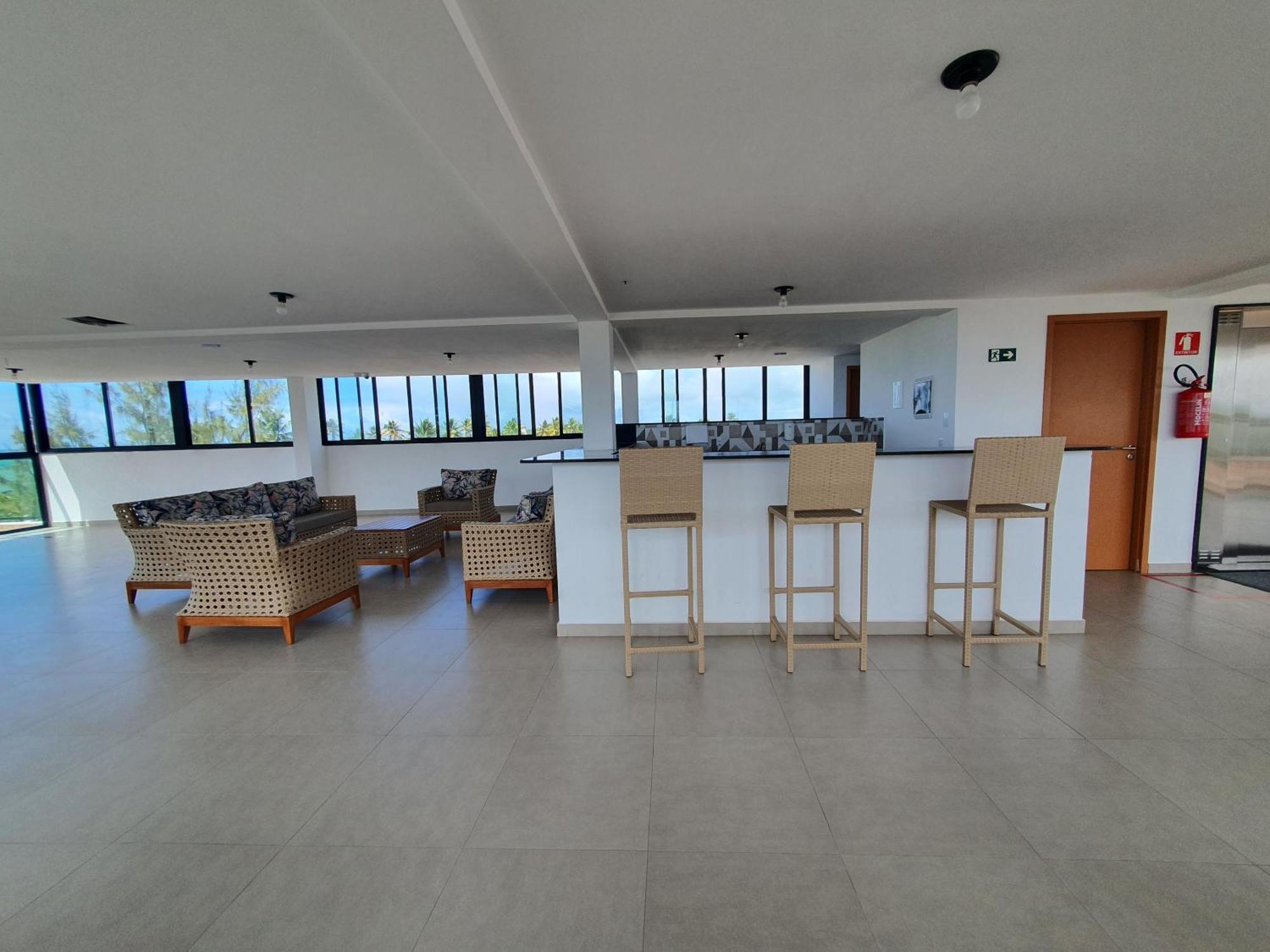 Flat Mobiliado A 15 M Da Praia Ipojuca Bagian luar foto